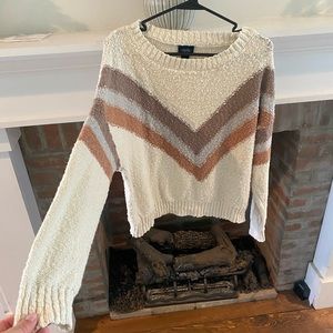 Daytrip Large Natural Nudes Cotton Sweater